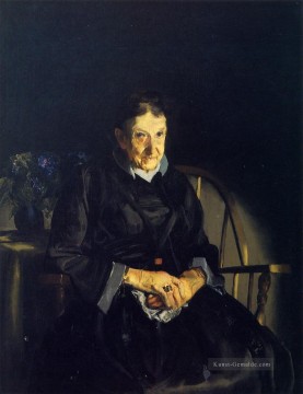  Realist Galerie - Tante Fanny aka Old Lady in Black Realist Ashcan Schule George Wesley Bellows